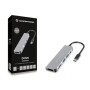 CONCEPTRONIC DONN02G 6-in-1 USB 3.2 Gen 1 Docking Station, USB 3.0 x 2, 60W USB PD, HDTV, SD, TF/MicroSD, 35.8 x 120 x 15 mm CON